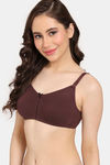 Rosaline Cyber Grove Everyday Double Layered Non Wired 3/4th Coverage T-Shirt Bra (Pack of 2) - Multicolor — thumbnail 8